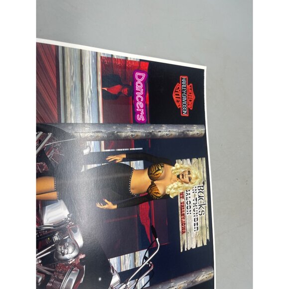 LE GM Harley Davidson motorcycle print artwork signed 3/50 16x12" READ - Picture 5 of 6